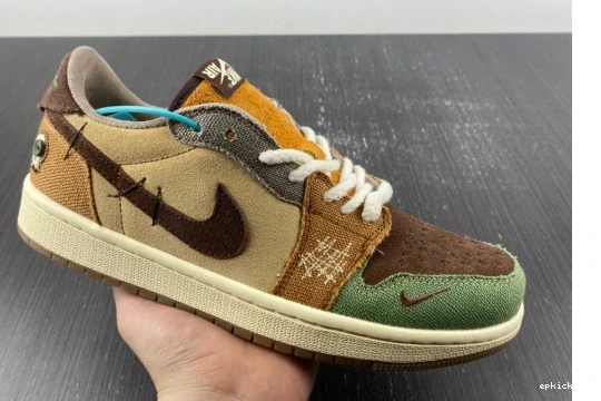 Rep EP Retro Zion Williamson DZ7292-200 OG Low Jordan 1 Voodoo DZ7292-200 0211